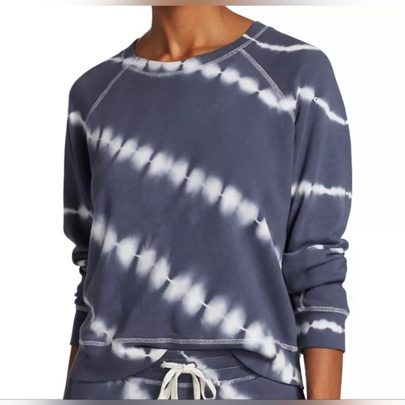 Rails Theo Sweatshirt in Sapphire Tie Dye Size M - Picture 4 of 14